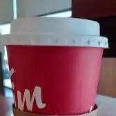 Tim Hortons storefront and interior at 2294 Kingston Rd, Scarborough, ON