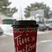 Tim Hortons storefront and interior at 2908 Ellesmere Road, Scarborough, ON