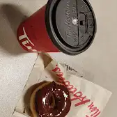 Tim Hortons storefront and interior at 310 Memorial Ave, Thunder Bay, ON