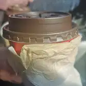 Tim Hortons storefront and interior at 333 Eglinton Ave West, Toronto, ON