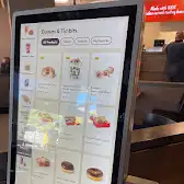 Tim Hortons storefront and interior at 3288 Keele Street, Toronto, ON