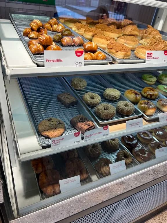 Tim Hortons storefront and interior at St. Mike's Hospital Main Cafeteria - 30 Bond St, Toronto, ON