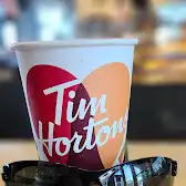 Tim Hortons storefront and interior at 325 Toronto St, Uxbridge, ON