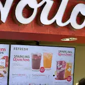 Tim Hortons storefront and interior at 200 University Ave W, Waterloo, ON