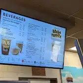 Tim Hortons storefront and interior at 3998 Walker Rd, Windsor, ON
