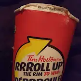 Tim Hortons storefront and interior at 6605 Tecumseh Rd E, Windsor, ON