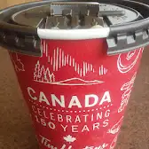 Tim Hortons storefront and interior at 115 Rang St Pierre, Saint-constant, QC
