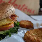 Tim Hortons storefront and interior at 550 Arthur Sauve Blvd, Saint-eustache, QC