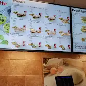 Tim Hortons storefront and interior at 4225 Albert St, Regina, SK