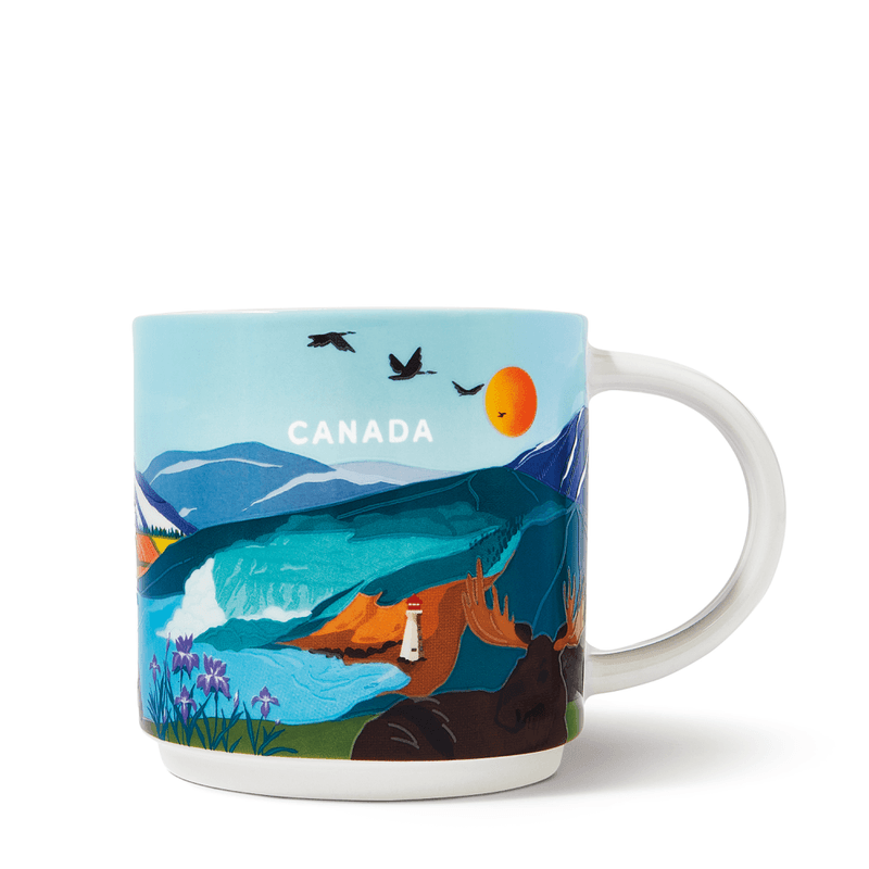 16oz Ceramic Mug - Canada