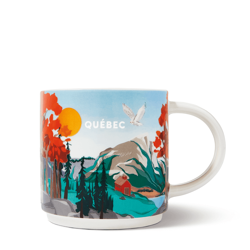 16oz Ceramic Mug - Quebec