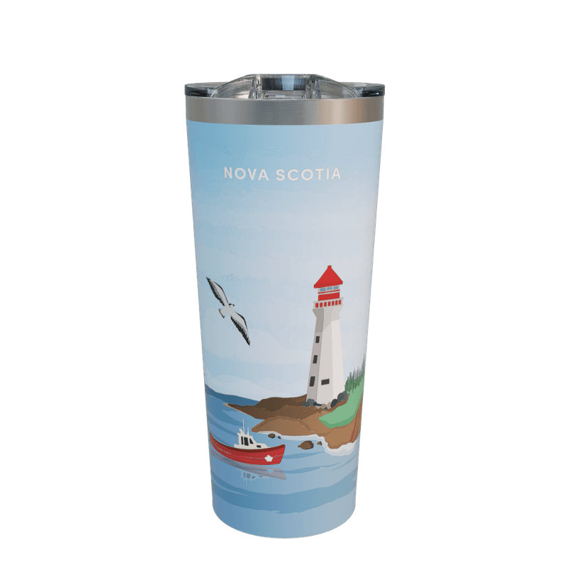 22oz Nova Scotia Travel Mug, Stainless Steel