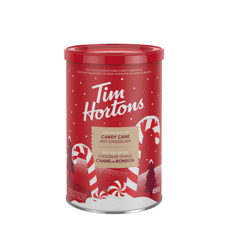 450g Candy Cane Hot Chocolate Can