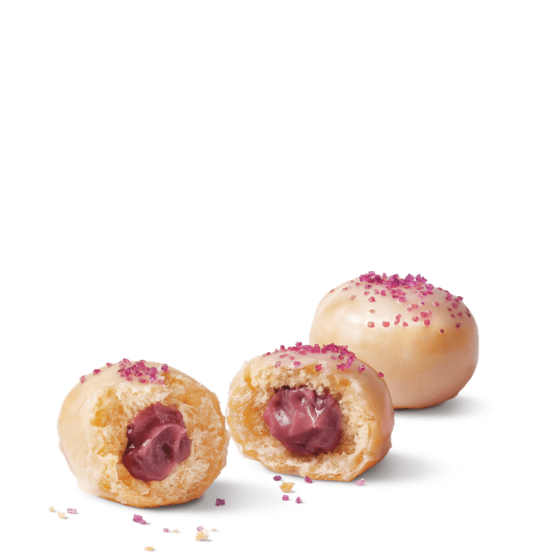 Blueberry Cheesecake Filled Timbit