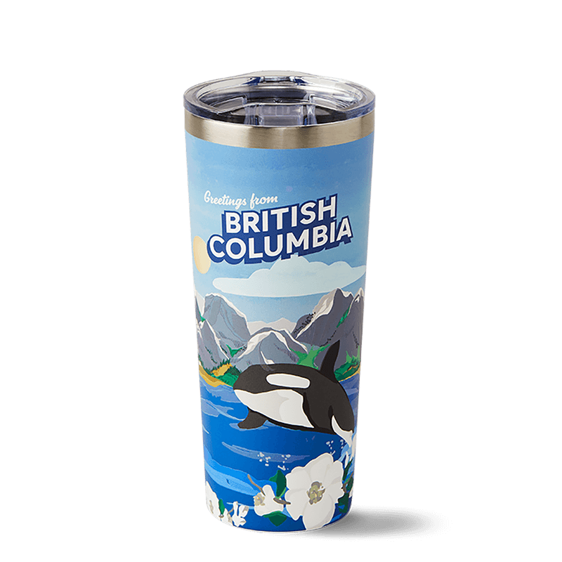 British Columbia Stainless Steel Travel Mug 22oz