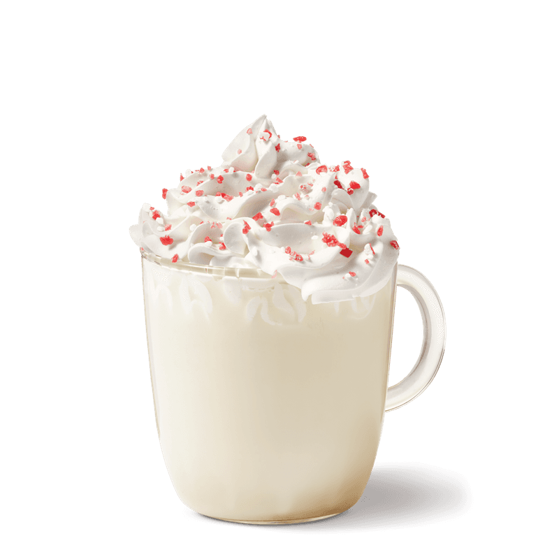 Candy Cane White Hot Chocolate