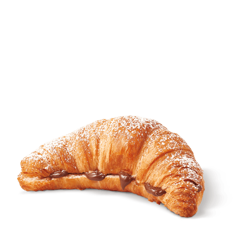 Croissant with Nutella