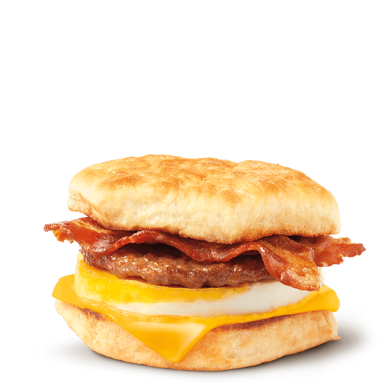 Double Stacked Breakfast Sandwich