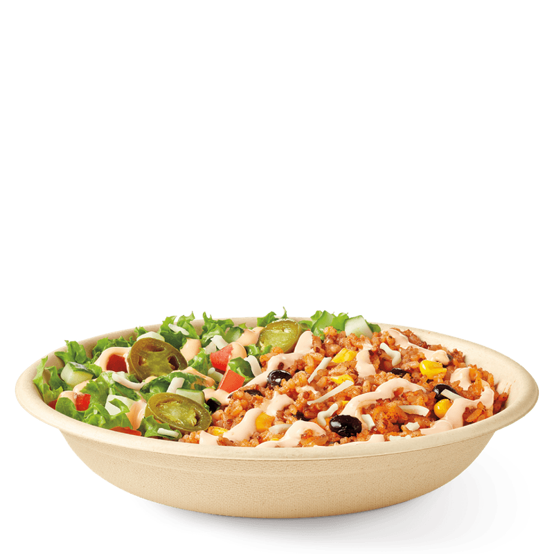 Habanero Veggie Loaded Bowl with Cheese