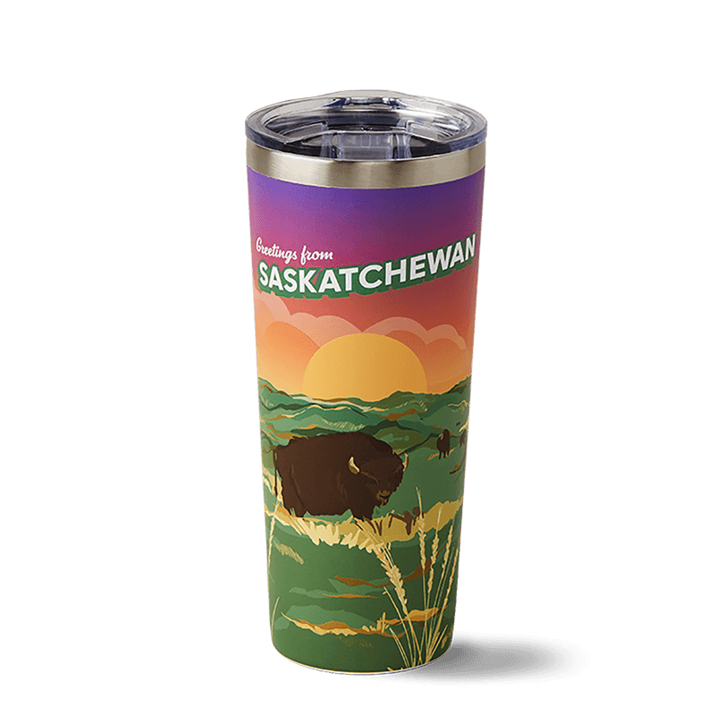Saskatchewan Stainless Steel Travel Mug 22oz