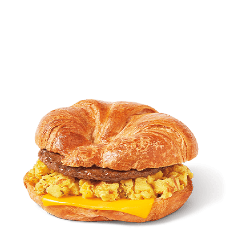Scrambled Egg Loaded Croissant